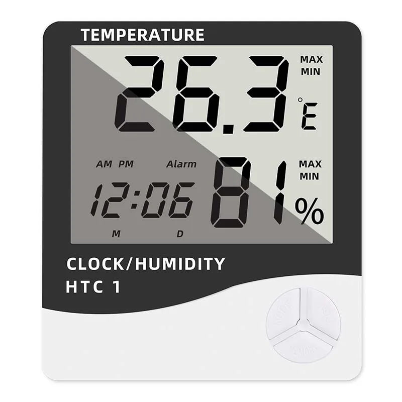 LCD Digital Thermometer & Hygrometer