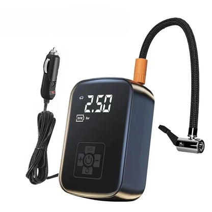 Best Electric Air Pump for Car – Digital Tyre Inflator with Auto Stop, LED Light & Accurate Air Pressure for Car Tires EZKrea.com