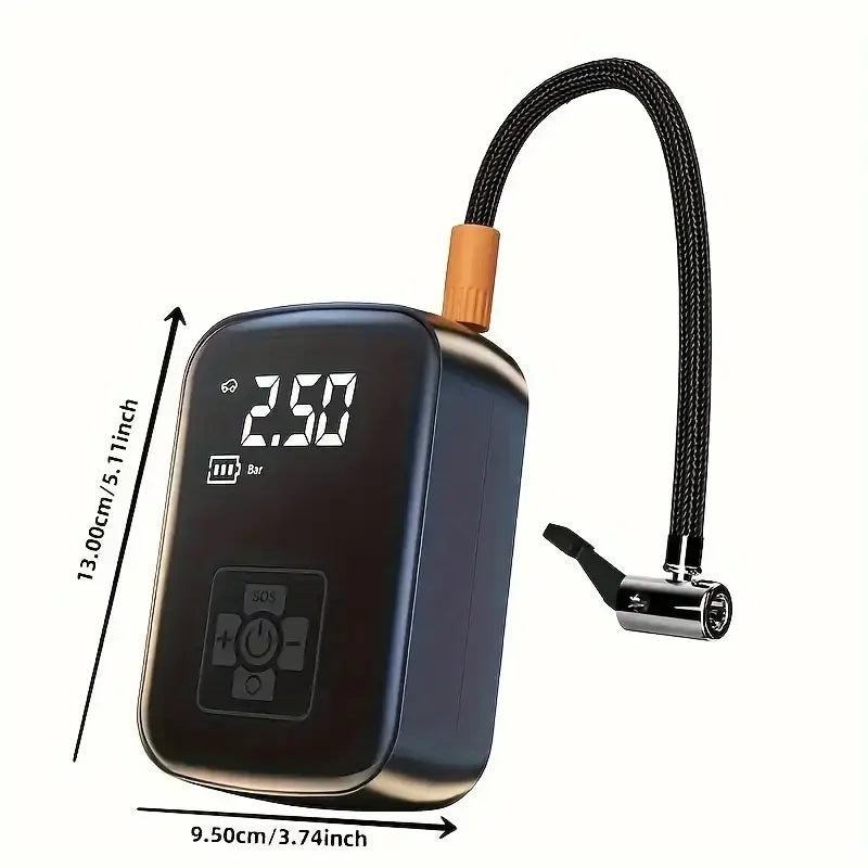 Wireless Electric Tire Inflator with Digital Display