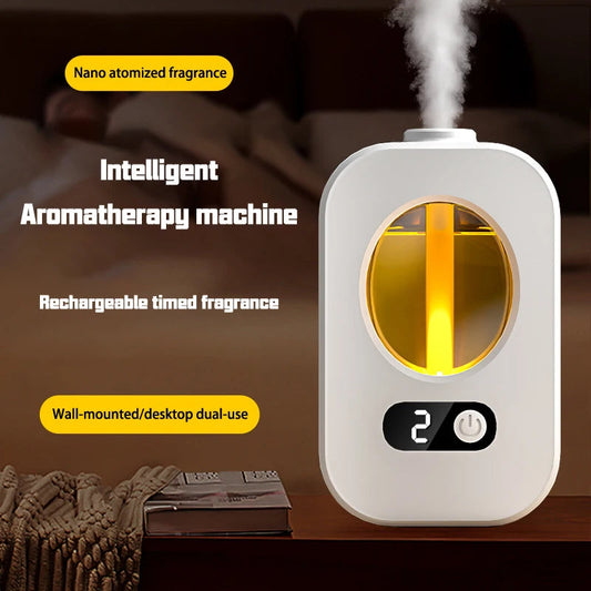 Air Freshener & Aromatherapy Diffuser – Automatic Essential Oil Dispenser for Bathroom & Home Ezkrea