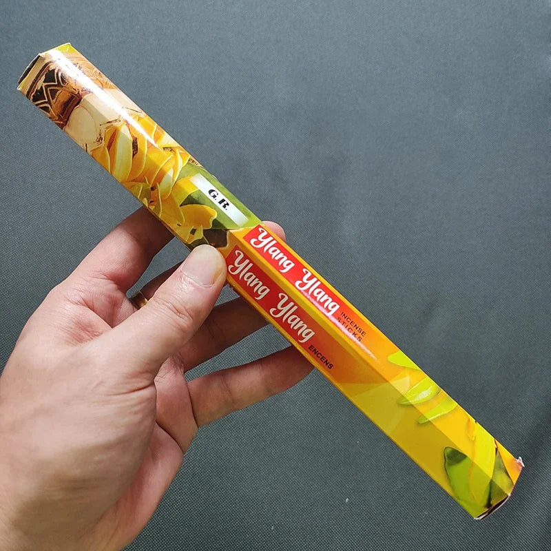 Y 20 Sticks Indian Incense White Sage Meditation Lavender Yoga Sea Breeze Love Incense Purifying Air Deodorization Aromatherapy Ezkrea