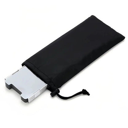 Wind Shield for Camping Stove – 8/9/10 Plate Folding Windproof Screen, Aluminum Alloy Outdoor Cooking Wind Block Ezkrea