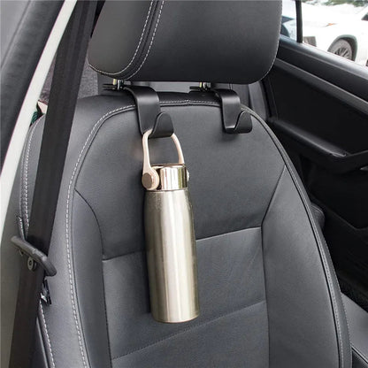 Car Headrest Hooks – Seat Back Organizer for Bags, Purses & Groceries | Universal Car Storage Clips Ezkrea