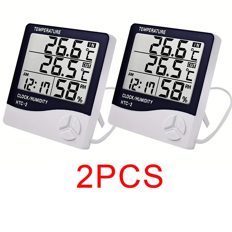 LCD Digital Thermometer & Hygrometer