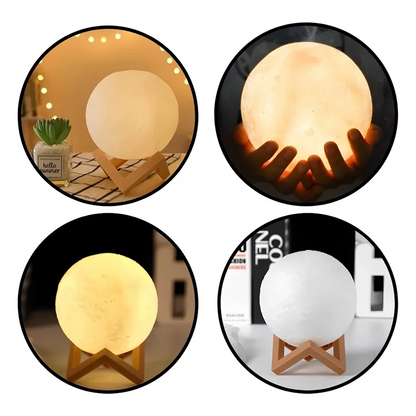 LED Moon Light Galaxy Light, Moon Night Light, Girl, Boy, Child Birthday Gift, Bedroom Decoration Indoor lighting EZKrea.com