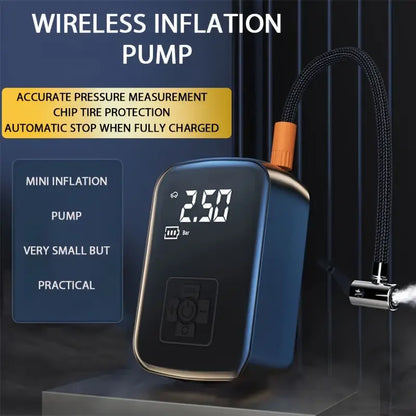 Wireless Electric Tire Inflator with Digital Display