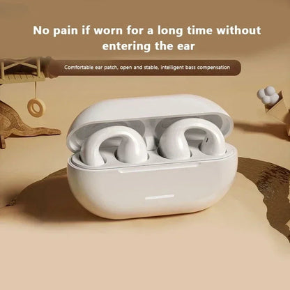 Original T75 Wireless Headphone – Bone Conduction Bluetooth 5.3, Waterproof TWS Sports Earphones with HiFi Sound Ezkrea