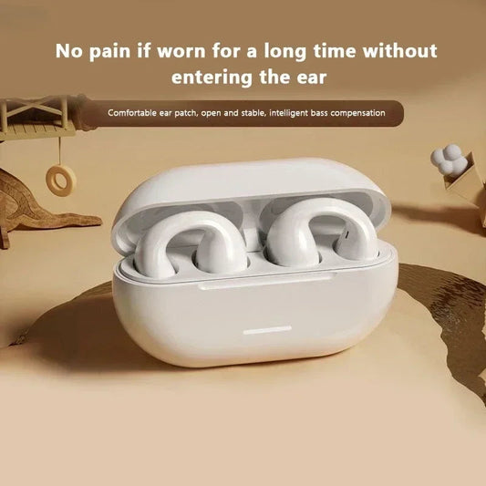 Original T75 Wireless Headphone – Bone Conduction Bluetooth 5.3, Waterproof TWS Sports Earphones with HiFi Sound Ezkrea