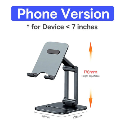 Aluminum Phone Holder Stand for iPhone, Samsung & Tablets Ezkrea