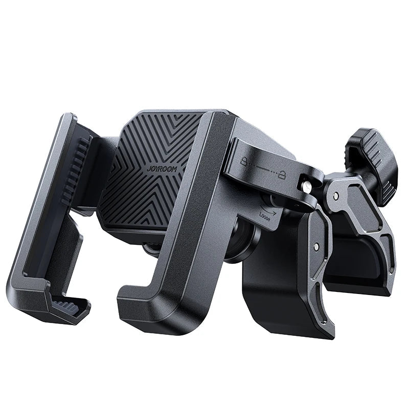 Joyroom Shockproof Bike Phone Holder Half Enclosure 360° View Motorcycle Phone Mount Bicycle Cell Phone Holder For 4.7-7" Phones Ezkrea