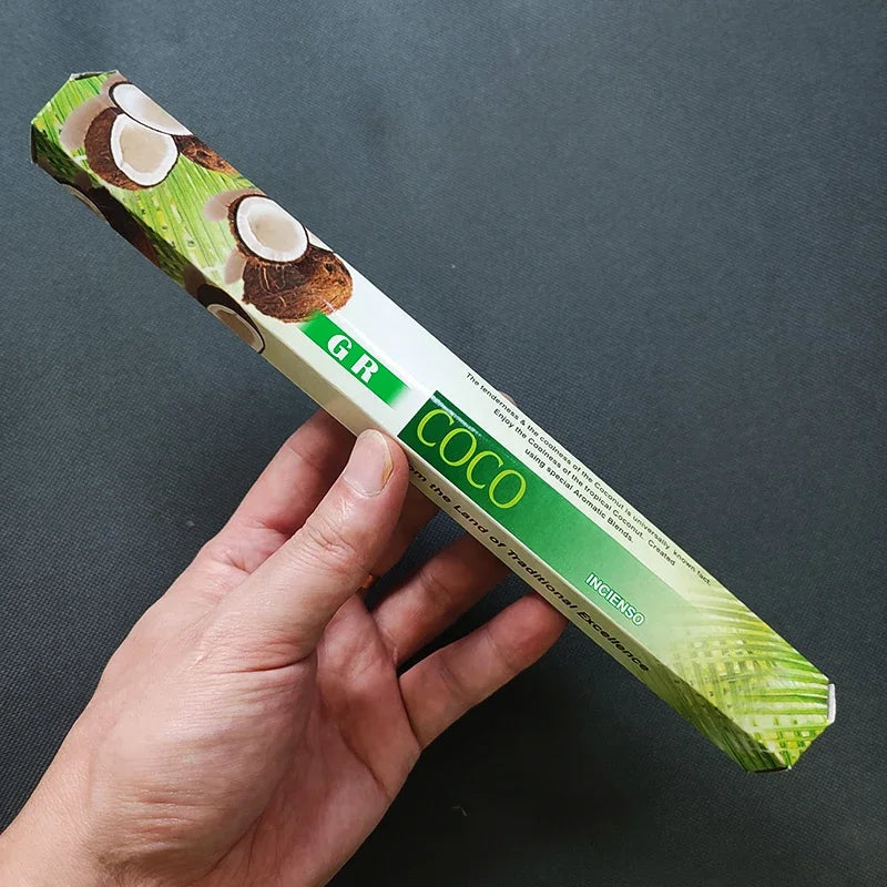 Y 20 Sticks Indian Incense White Sage Meditation Lavender Yoga Sea Breeze Love Incense Purifying Air Deodorization Aromatherapy Ezkrea