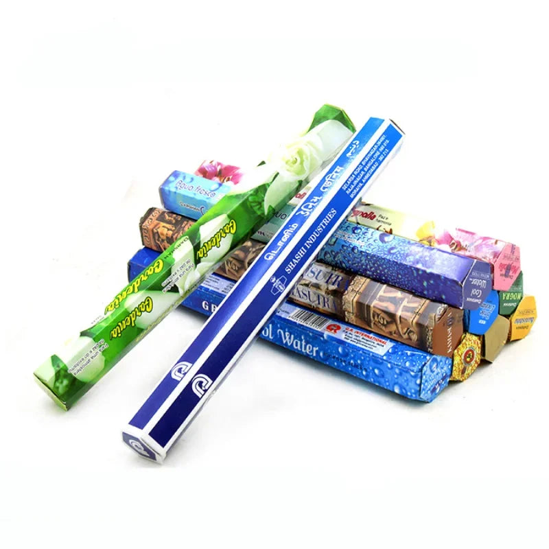 Y 20 Sticks Indian Incense White Sage Meditation Lavender Yoga Sea Breeze Love Incense Purifying Air Deodorization Aromatherapy Ezkrea