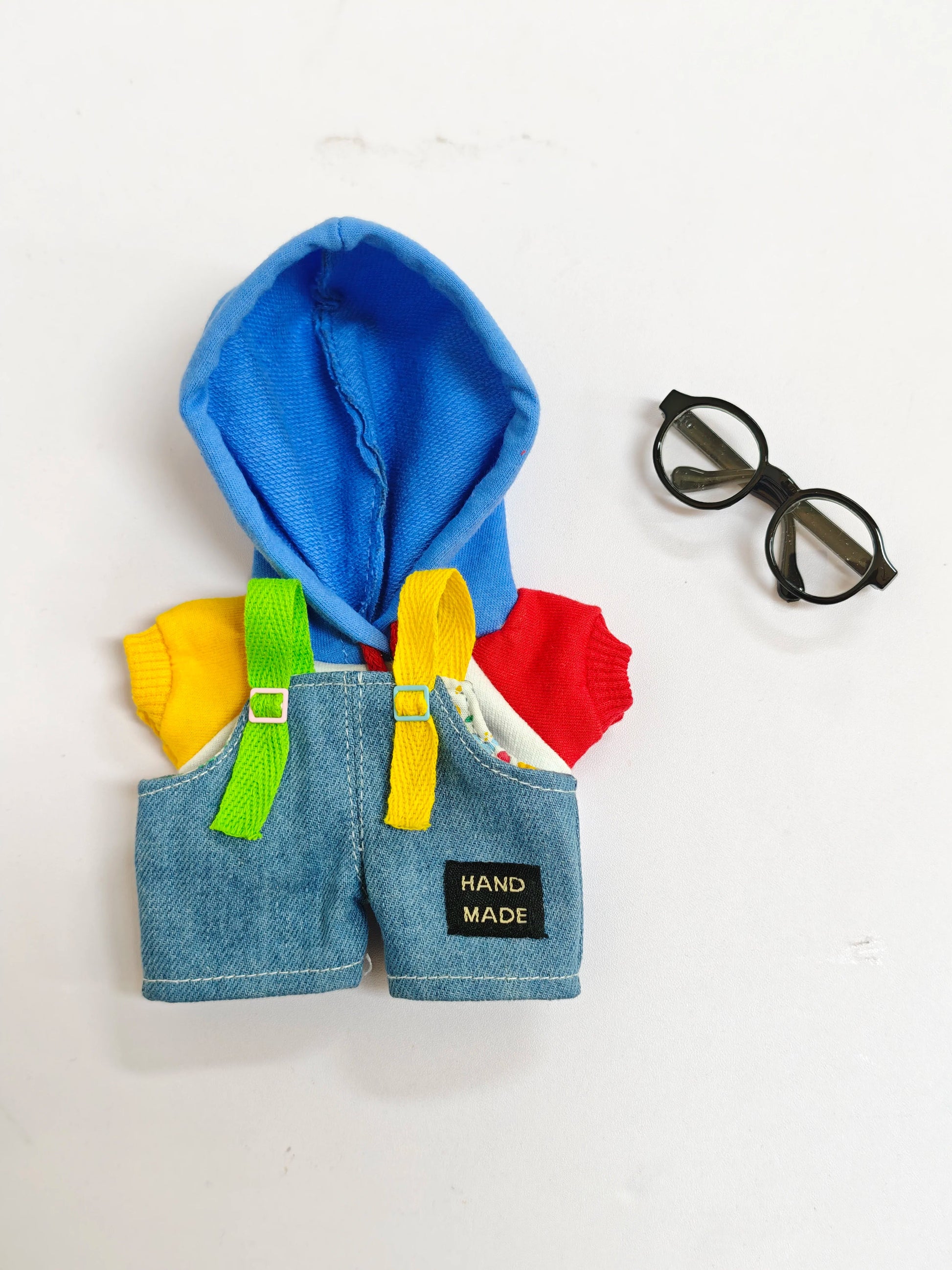 17cm labubu clothes outfit Plush doll clothes Macaron Cute Clothing DIY Kid Gift  Dog Clothes Hair accessories v1 v2 clothes Ezkrea