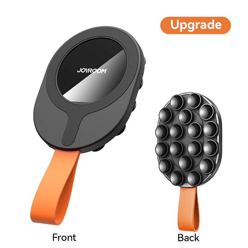 Upgraded Magnetic Suction Cup Phone Holder – Silicone Grip Stand Mount for iPhone & Android Ezkrea