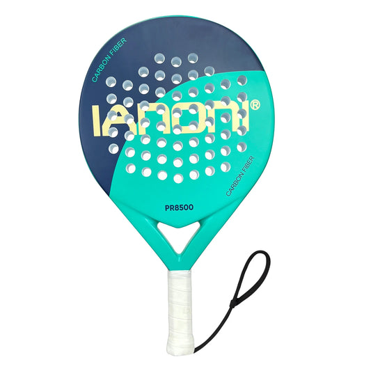 IANONI Padel Racket Carbon Fiber Surface with EVA Memory Flex Foam Core Padel Tennis Racquets Lightweight Ezkrea