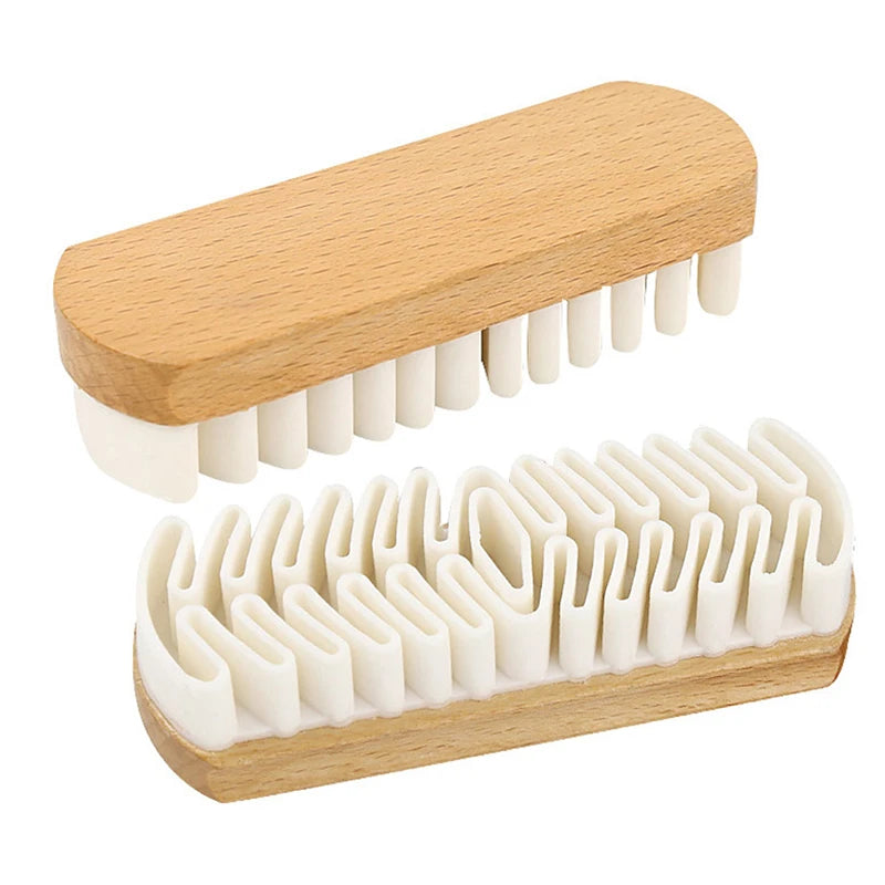 Car Interior Clean Brush – Suede, Alcantara & Upholstery Detailing Tool for Seats & Dashboards Ezkrea
