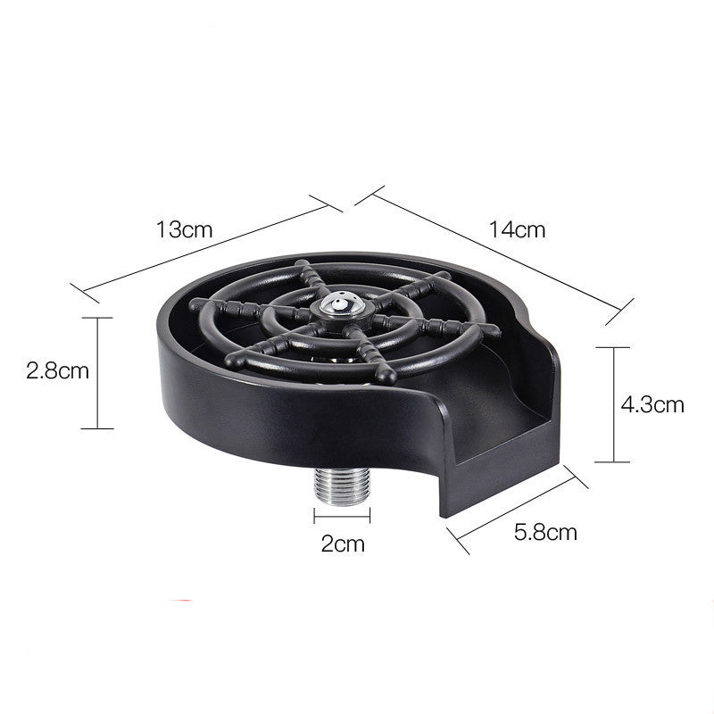 High-Pressure Automatic Faucet Spray Attachment – Efficient Cup & Sink Washer for Coffee Pitchers, Mugs & Kitchen Use EZKrea.com