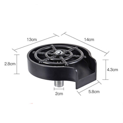 High-Pressure Automatic Faucet Spray Attachment – Efficient Cup & Sink Washer for Coffee Pitchers, Mugs & Kitchen Use EZKrea.com